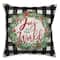 Designs Direct Joy To The World 18x18 Throw Pillow